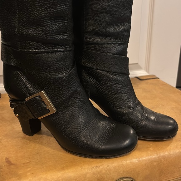 CHLOE PRINCE MID CALF PULL ON BOOT SIZE 8 - Picture 8 of 9